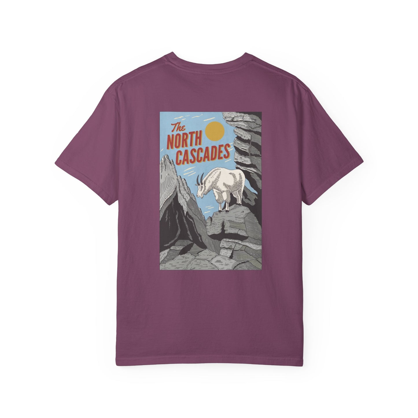 The North Cascades Vintage Graphic Tee