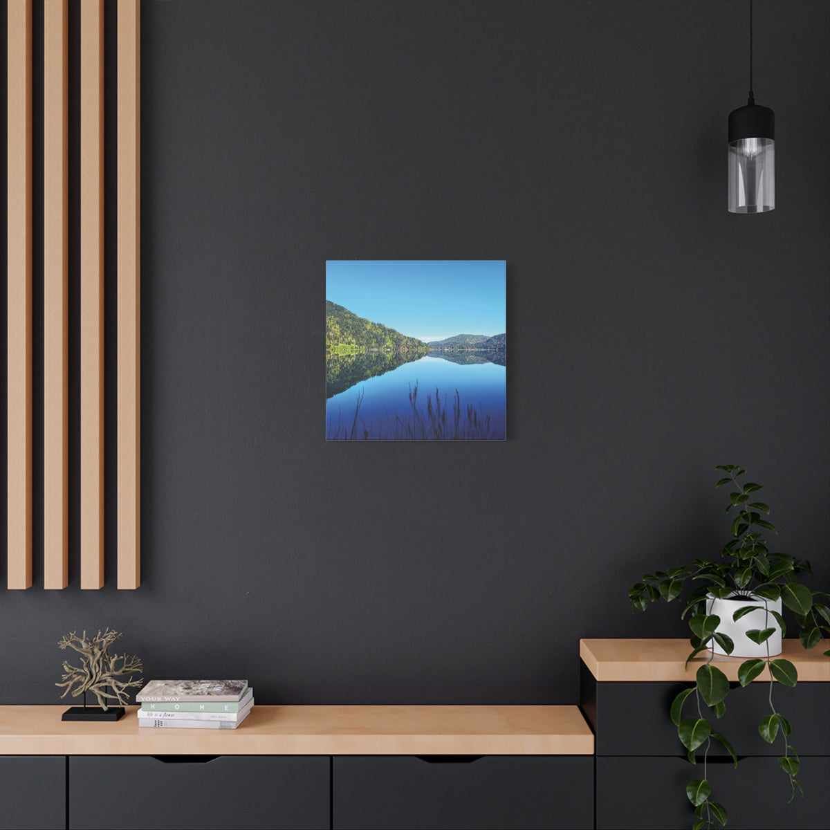Lake Crescent Reflections | Olympic Peninsula Canvas Print