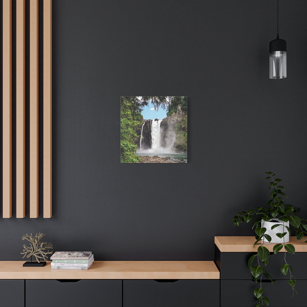 Snoqualmie Falls | Matte Canvas Print
