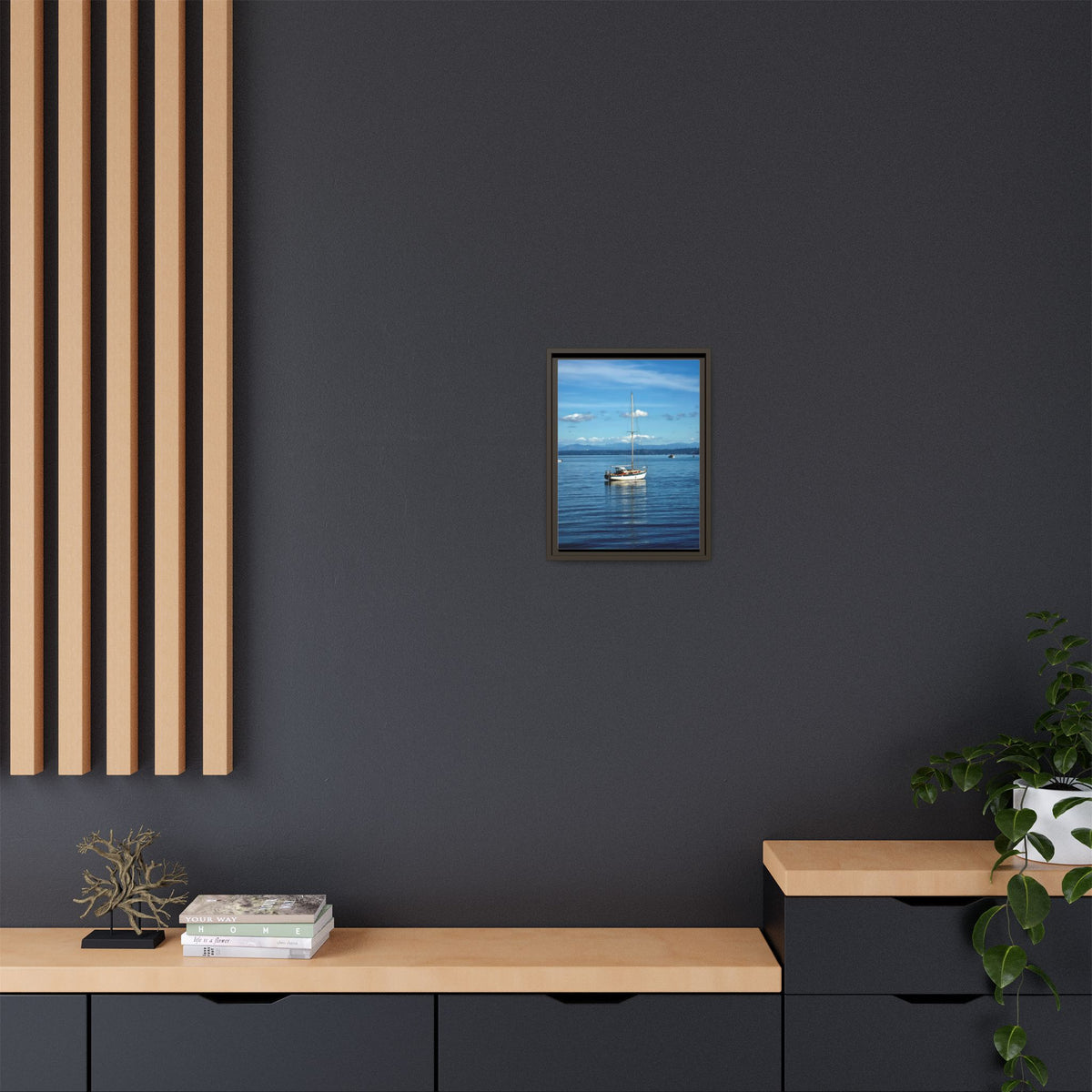 Puget Sound Solitude | Matte Canvas Print