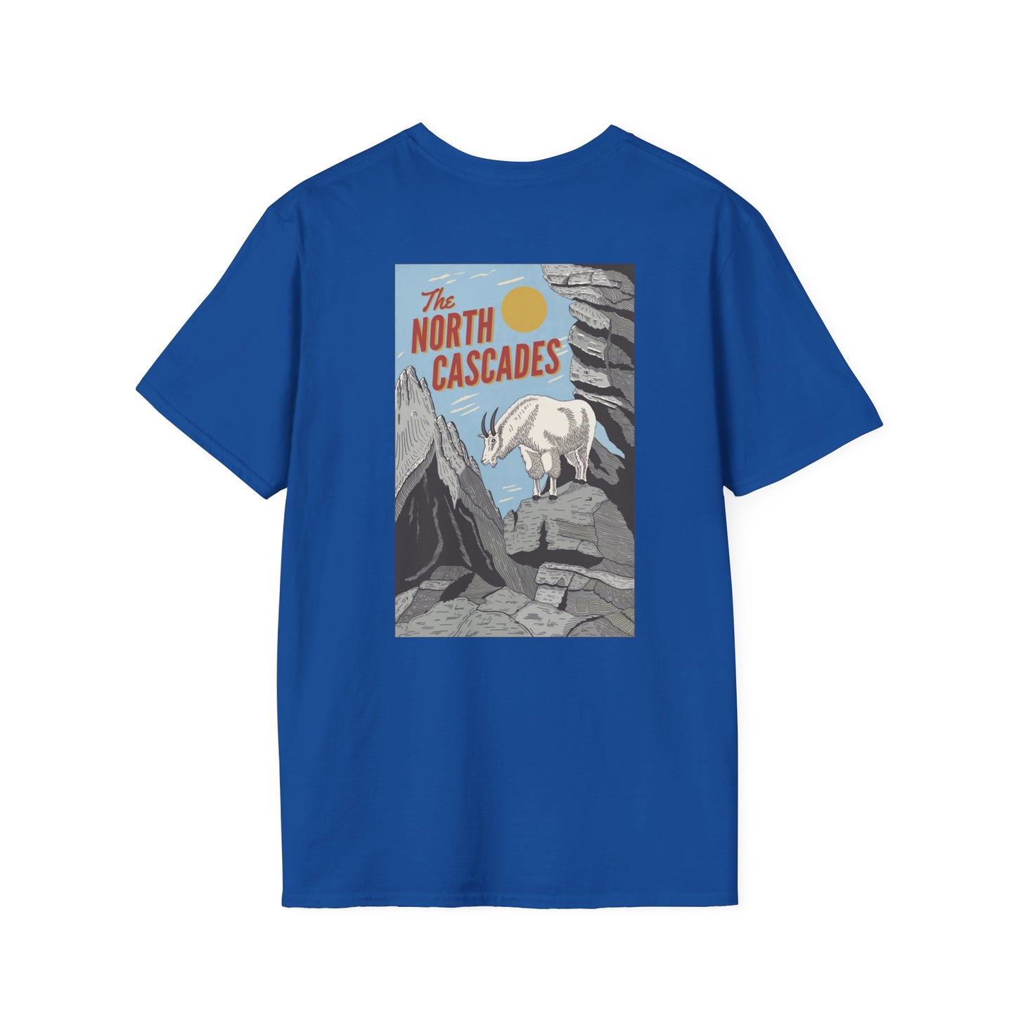 The North Cascades Vintage Graphic Tee
