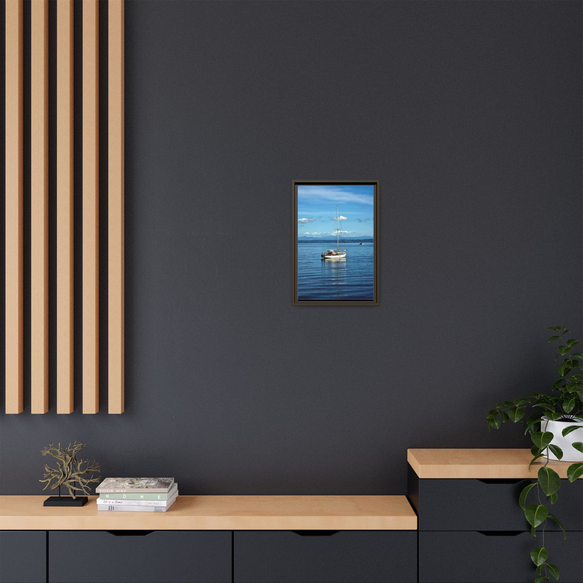 Puget Sound Solitude | Matte Canvas Print