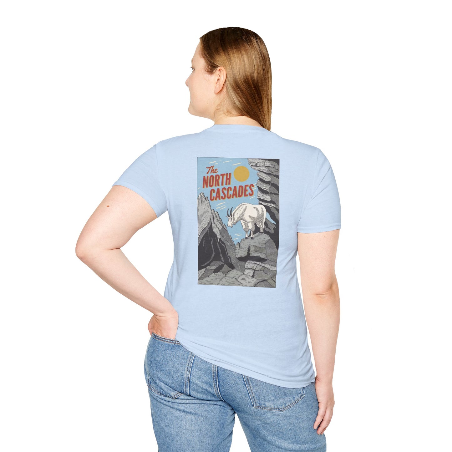 The North Cascades Vintage Graphic Tee
