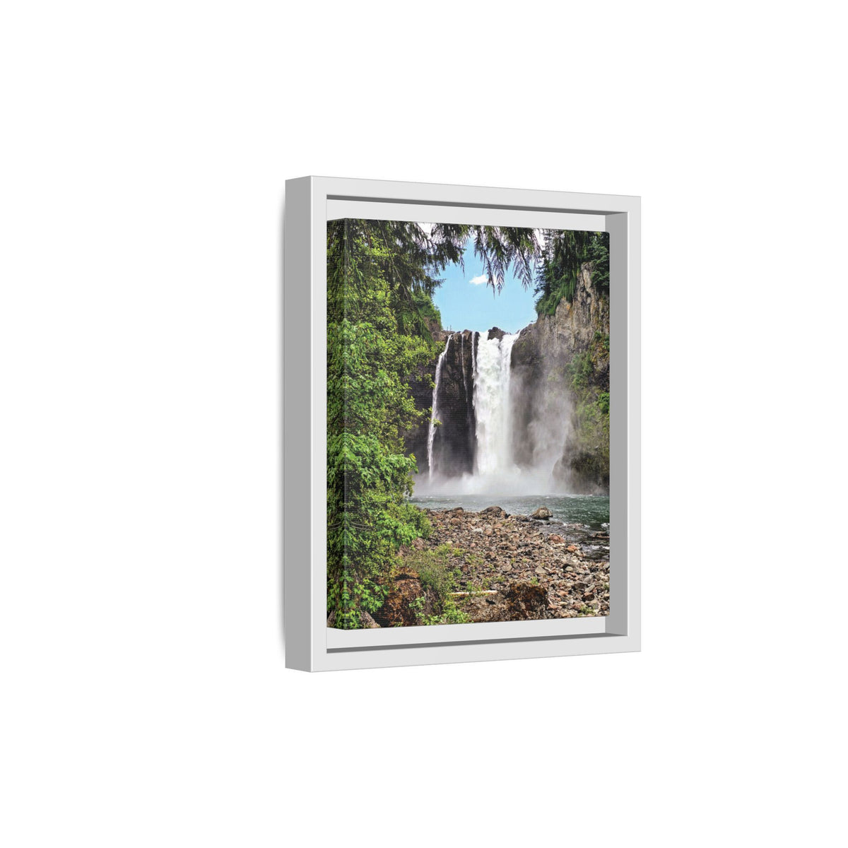 Snoqualmie Falls | Framed Matte Canvas