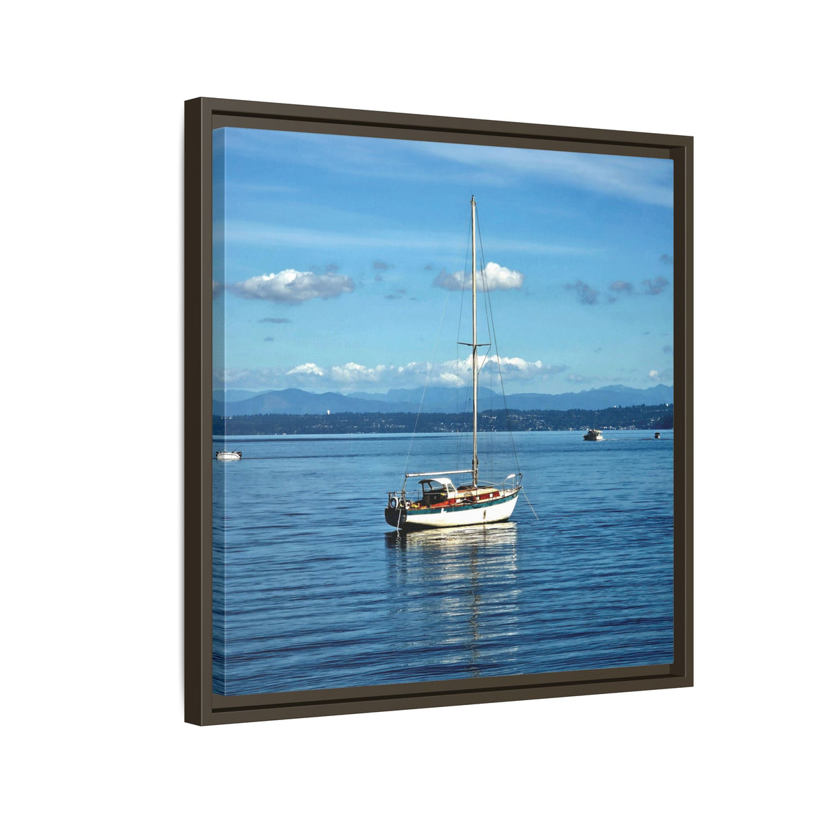 Puget Sound Solitude | Matte Canvas Print