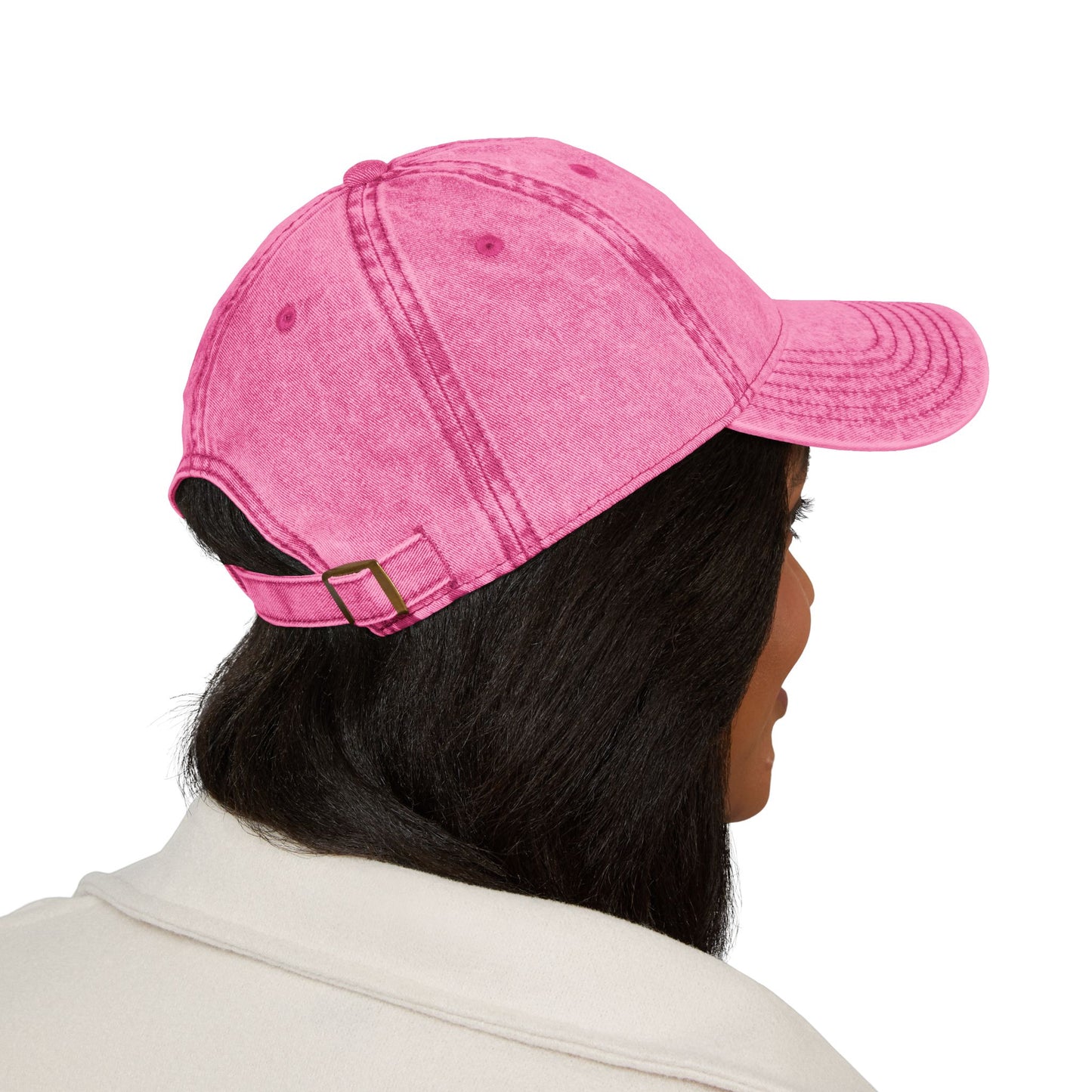 Trail Dog Vintage Embroidered Cap | Dog Lover Hiking Hat