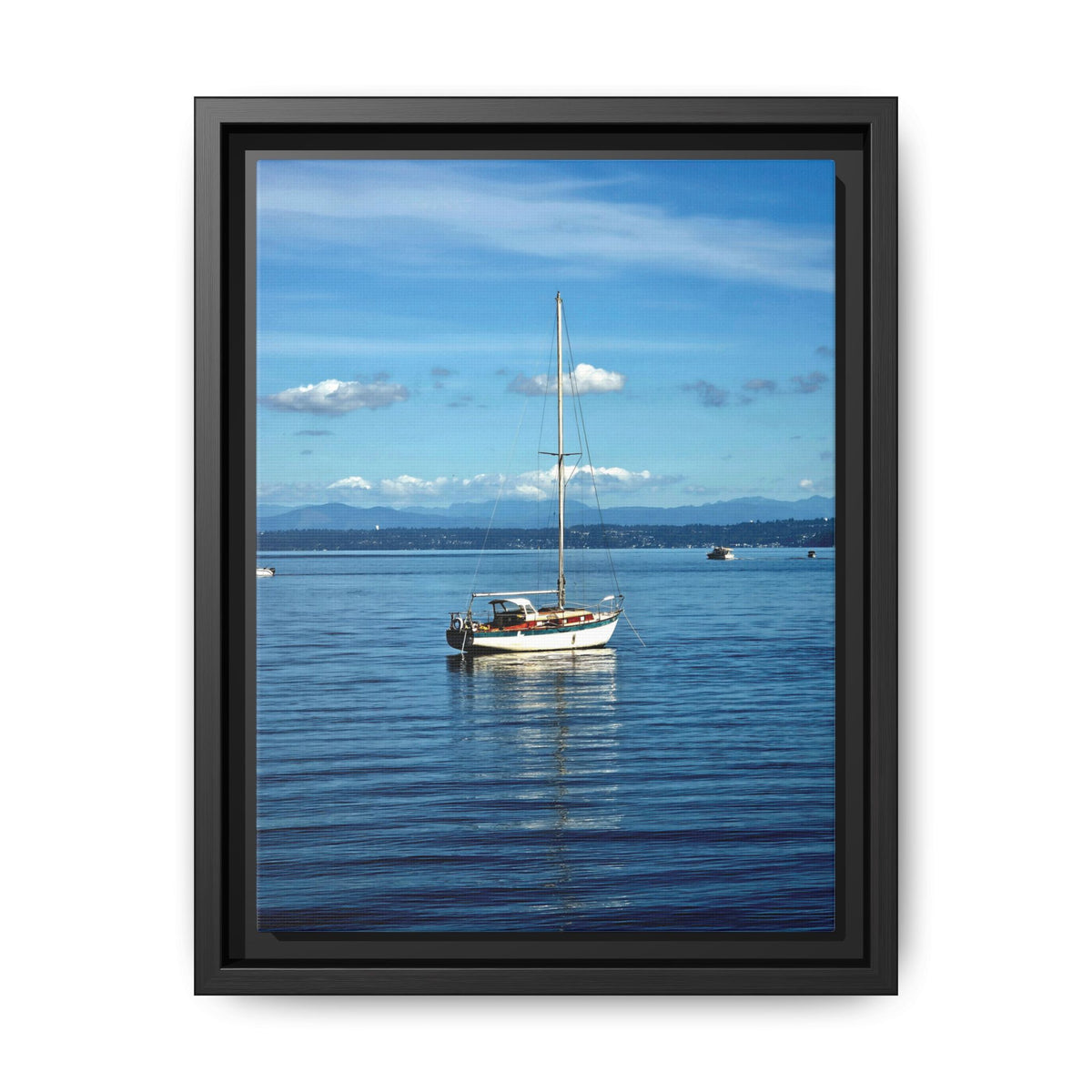 Puget Sound Solitude | Matte Canvas Print
