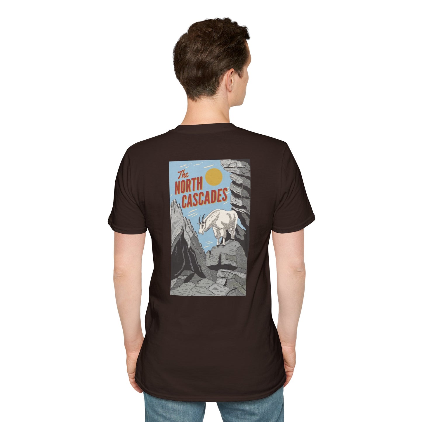 The North Cascades Vintage Graphic Tee