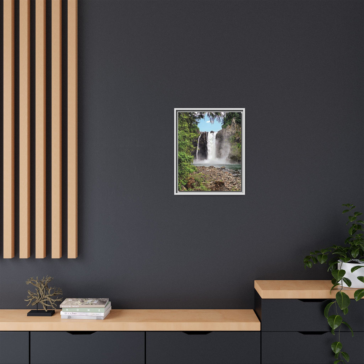 Snoqualmie Falls | Framed Matte Canvas