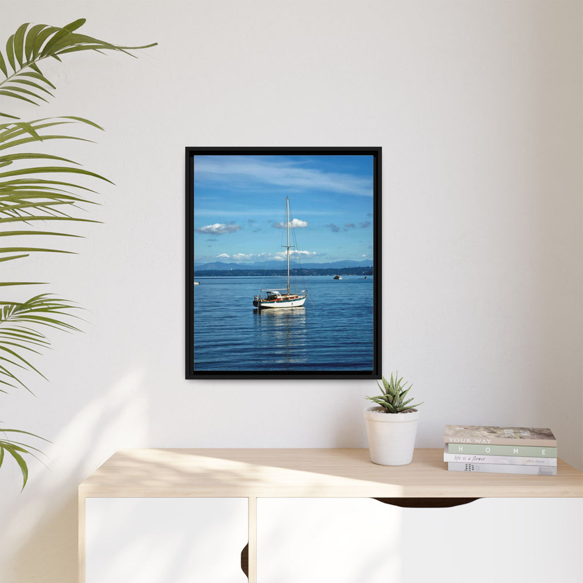 Puget Sound Solitude | Matte Canvas Print