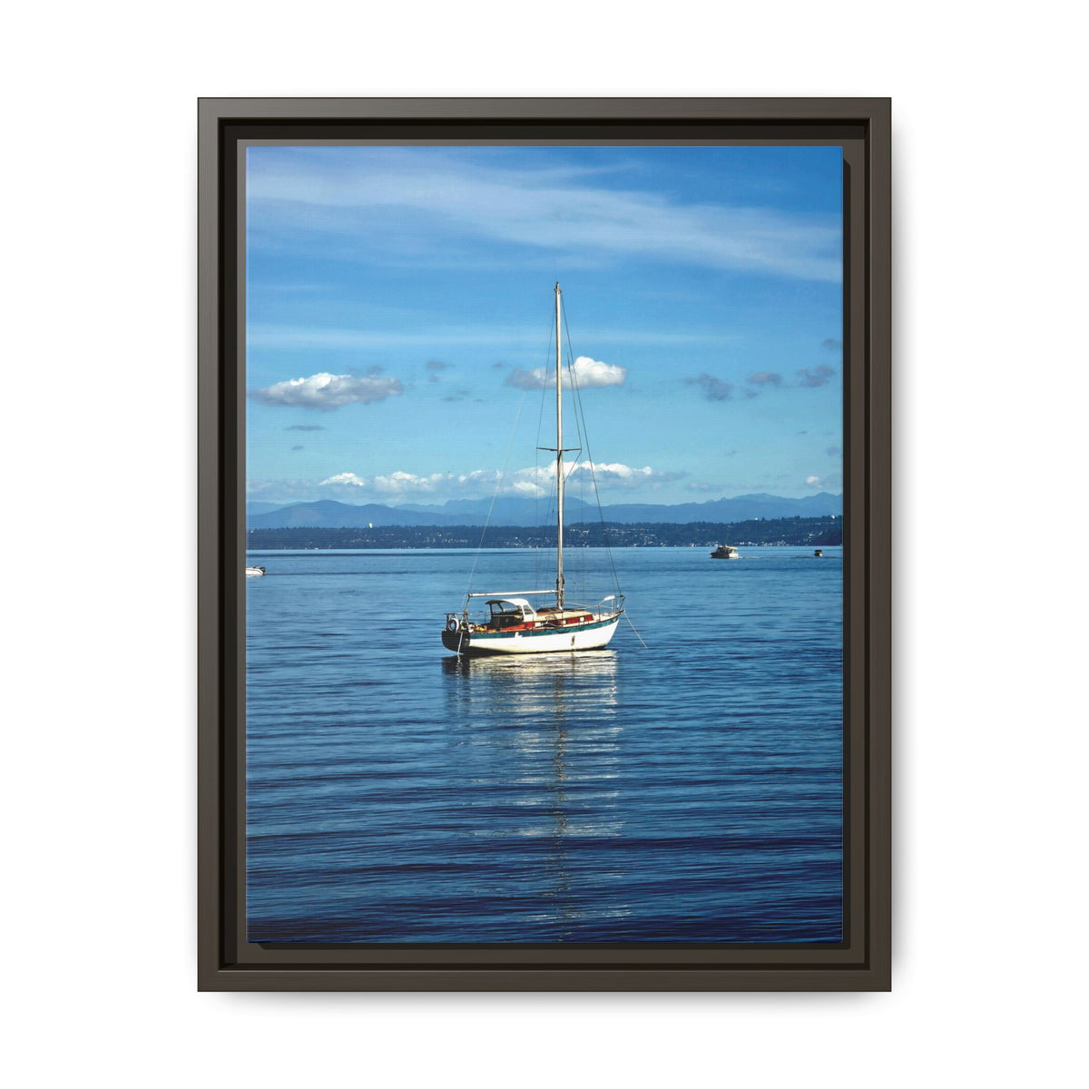 Puget Sound Solitude | Matte Canvas Print