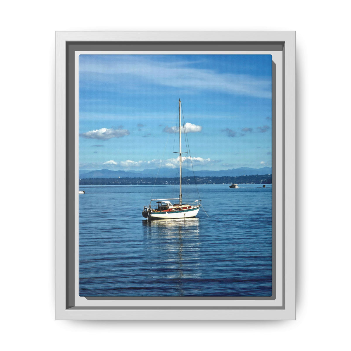 Puget Sound Solitude | Matte Canvas Print