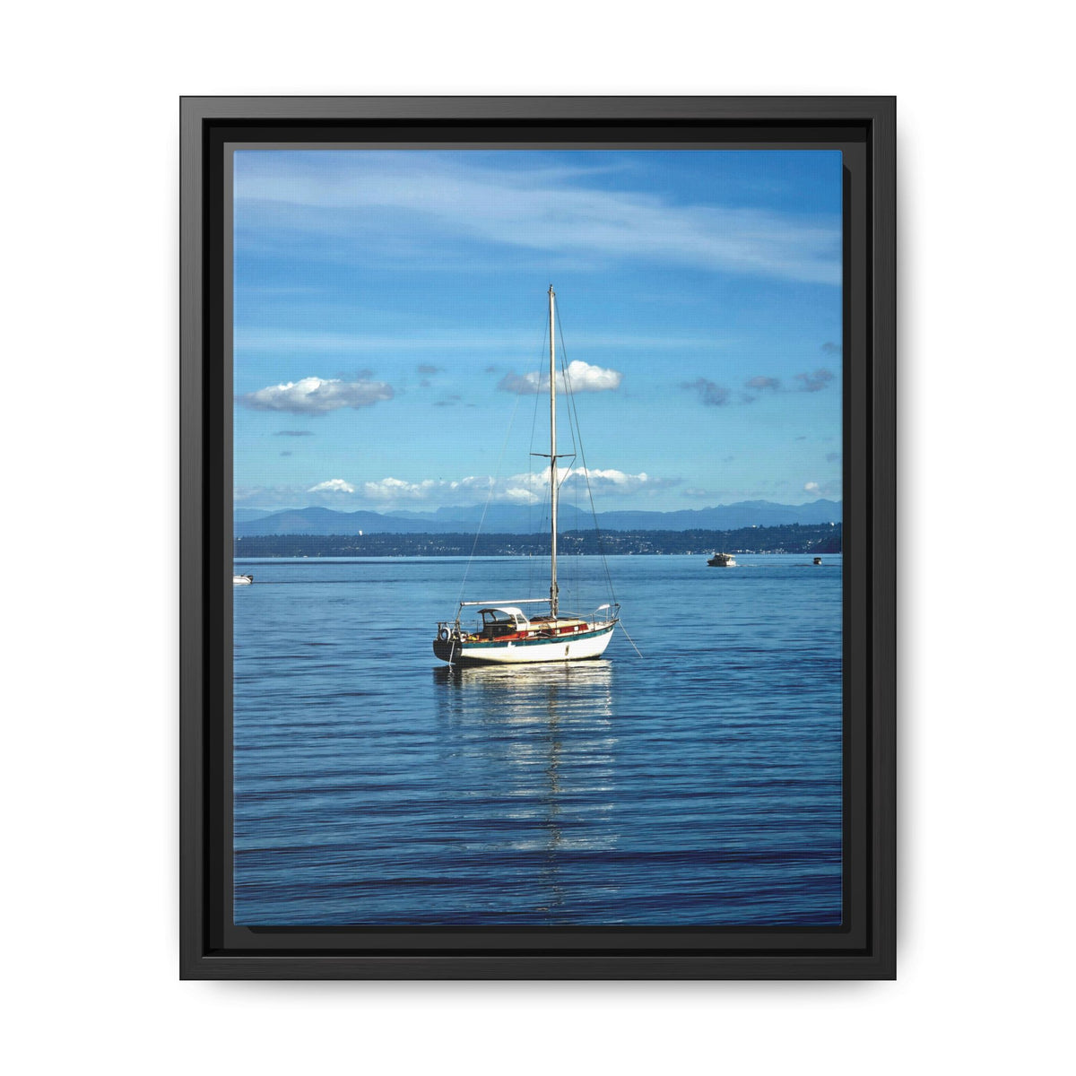 Puget Sound Solitude | Matte Canvas Print