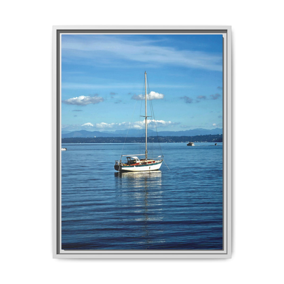 Puget Sound Solitude | Matte Canvas Print