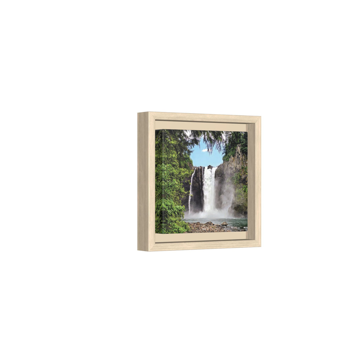 Snoqualmie Falls | Framed Matte Canvas