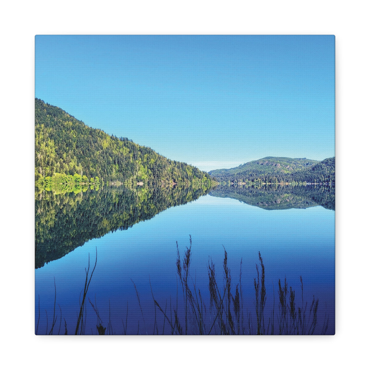 Lake Crescent Reflections | Olympic Peninsula Canvas Print