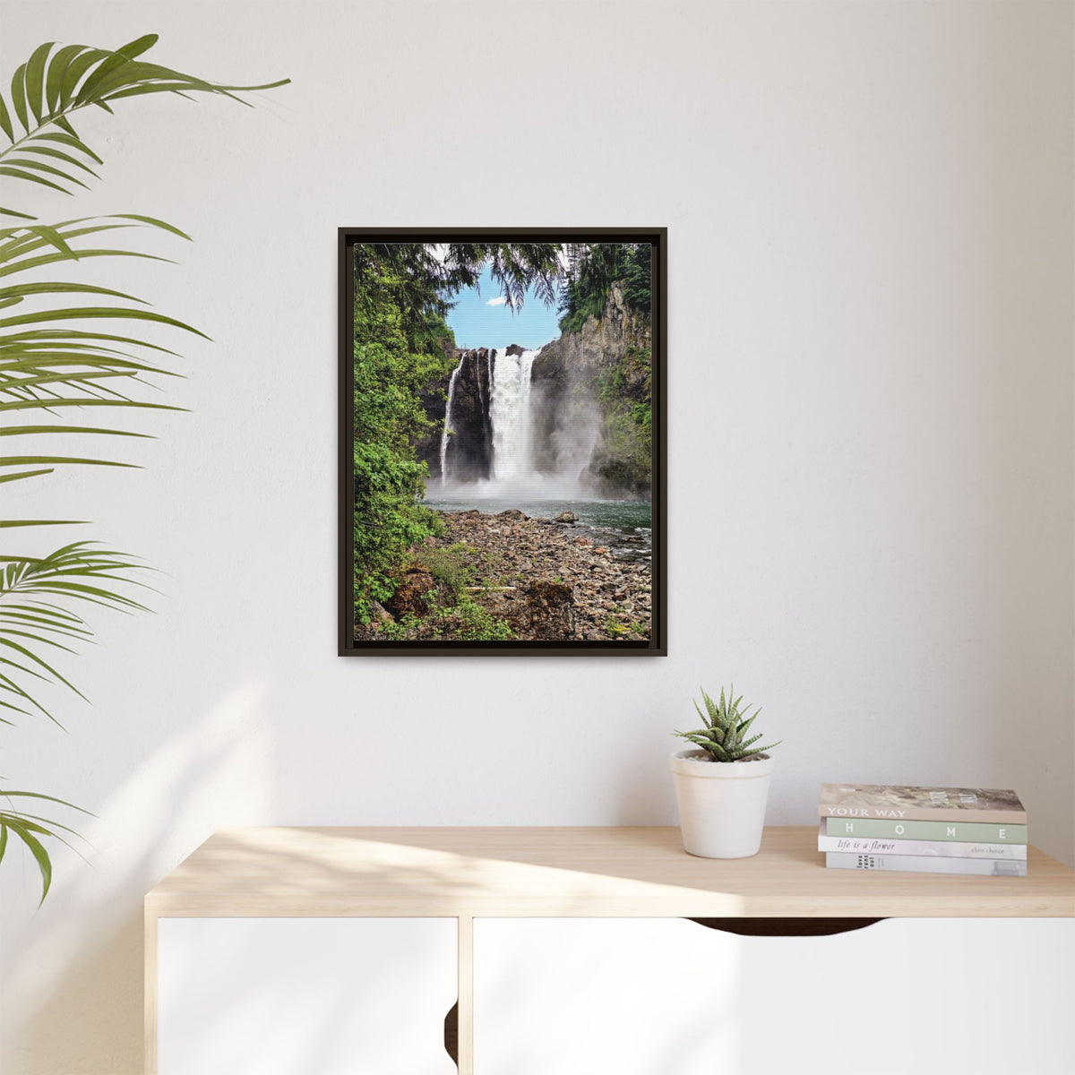 Snoqualmie Falls | Framed Matte Canvas