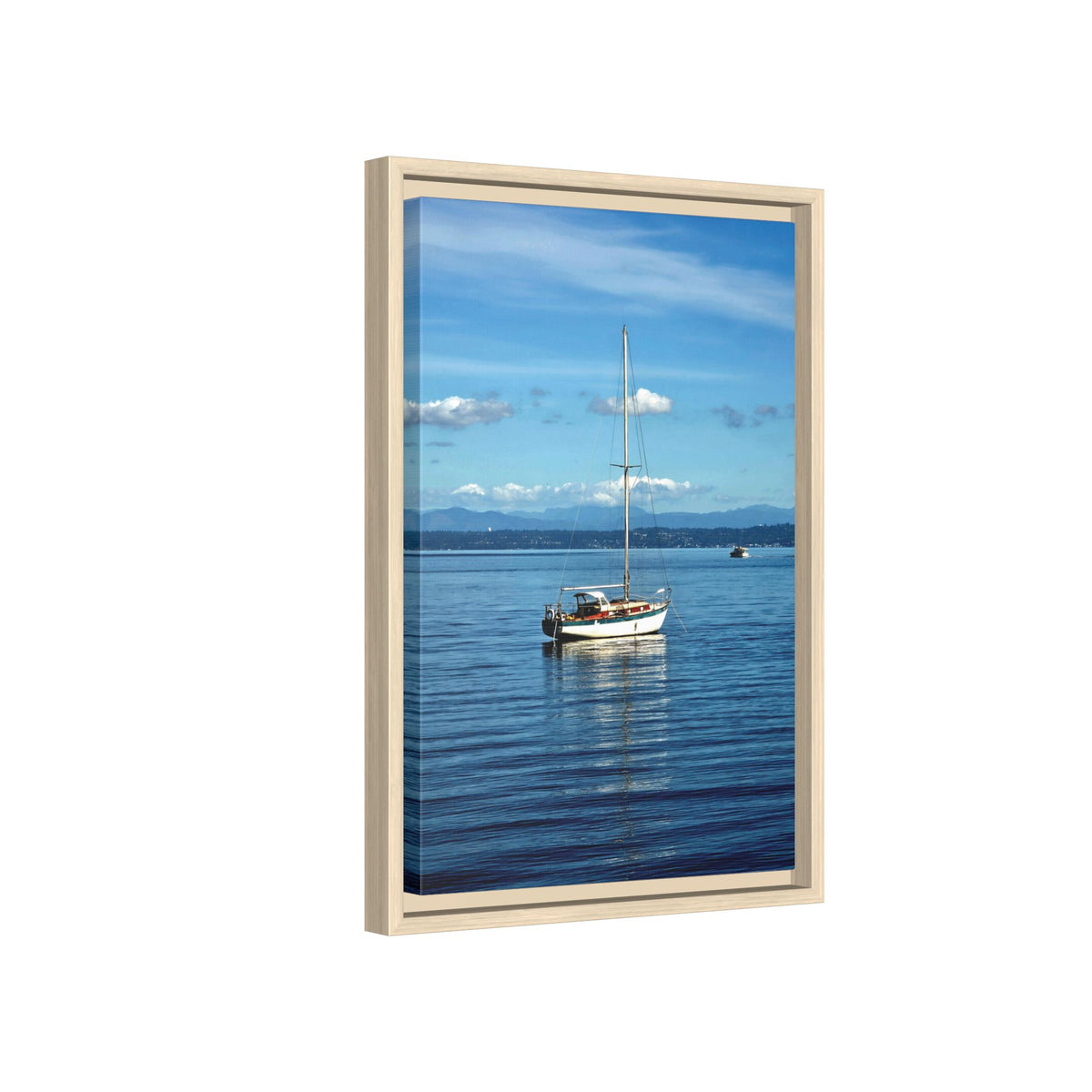 Puget Sound Solitude | Matte Canvas Print