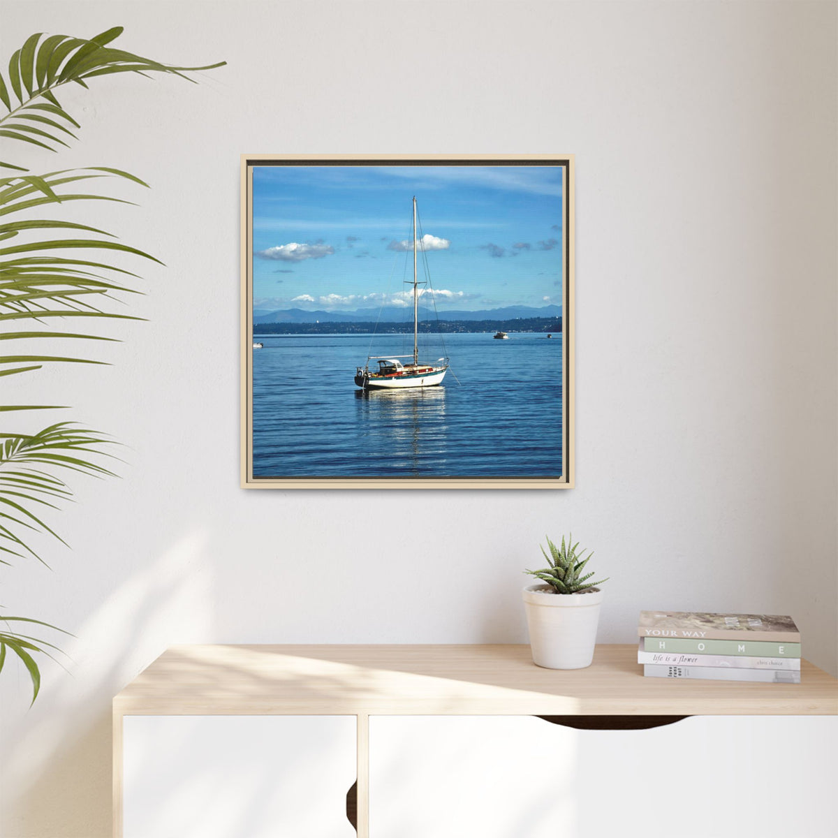 Puget Sound Solitude | Matte Canvas Print