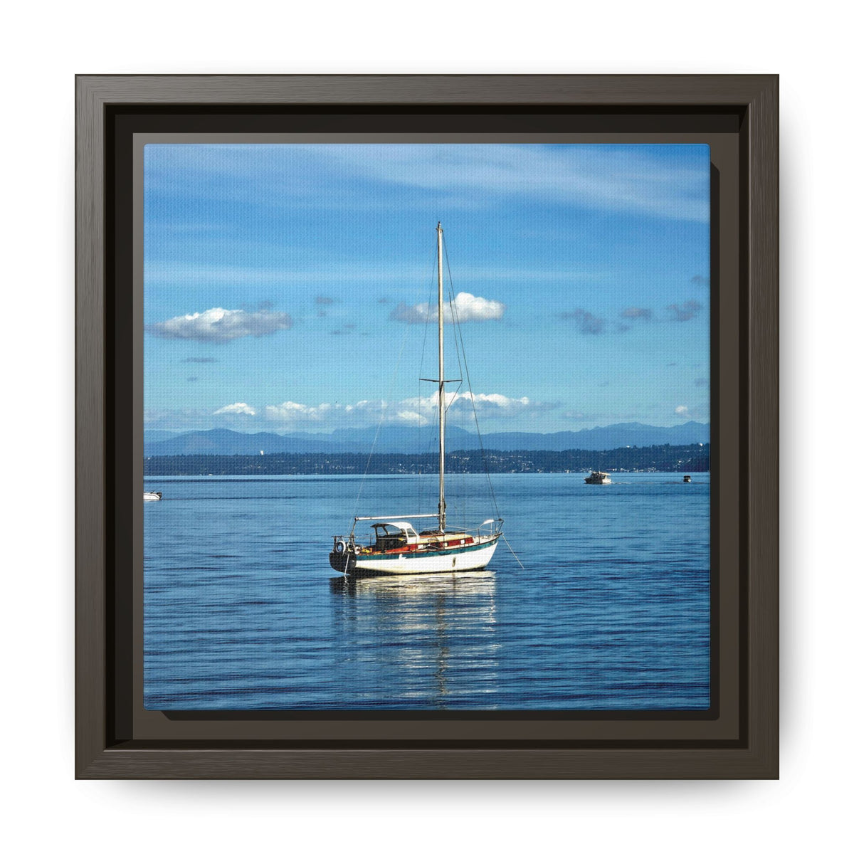 Puget Sound Solitude | Matte Canvas Print