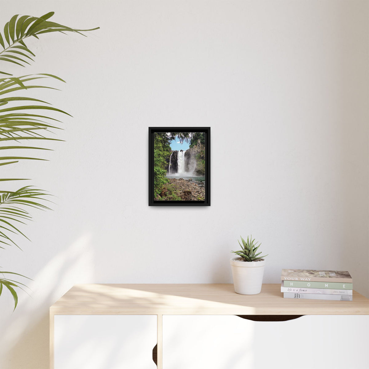 Snoqualmie Falls | Framed Matte Canvas