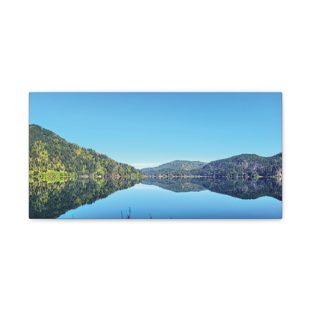 Lake Crescent Reflections | Olympic Peninsula Canvas Print