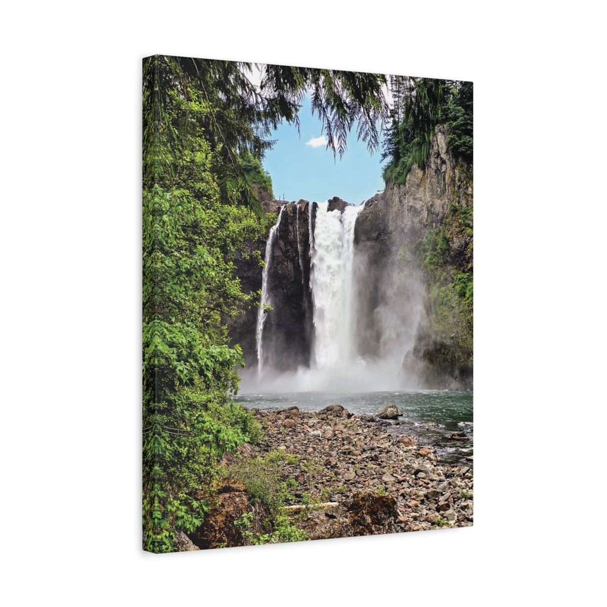 Snoqualmie Falls | Matte Canvas Print