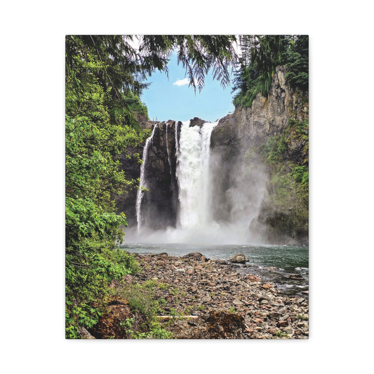 Snoqualmie Falls | Matte Canvas Print