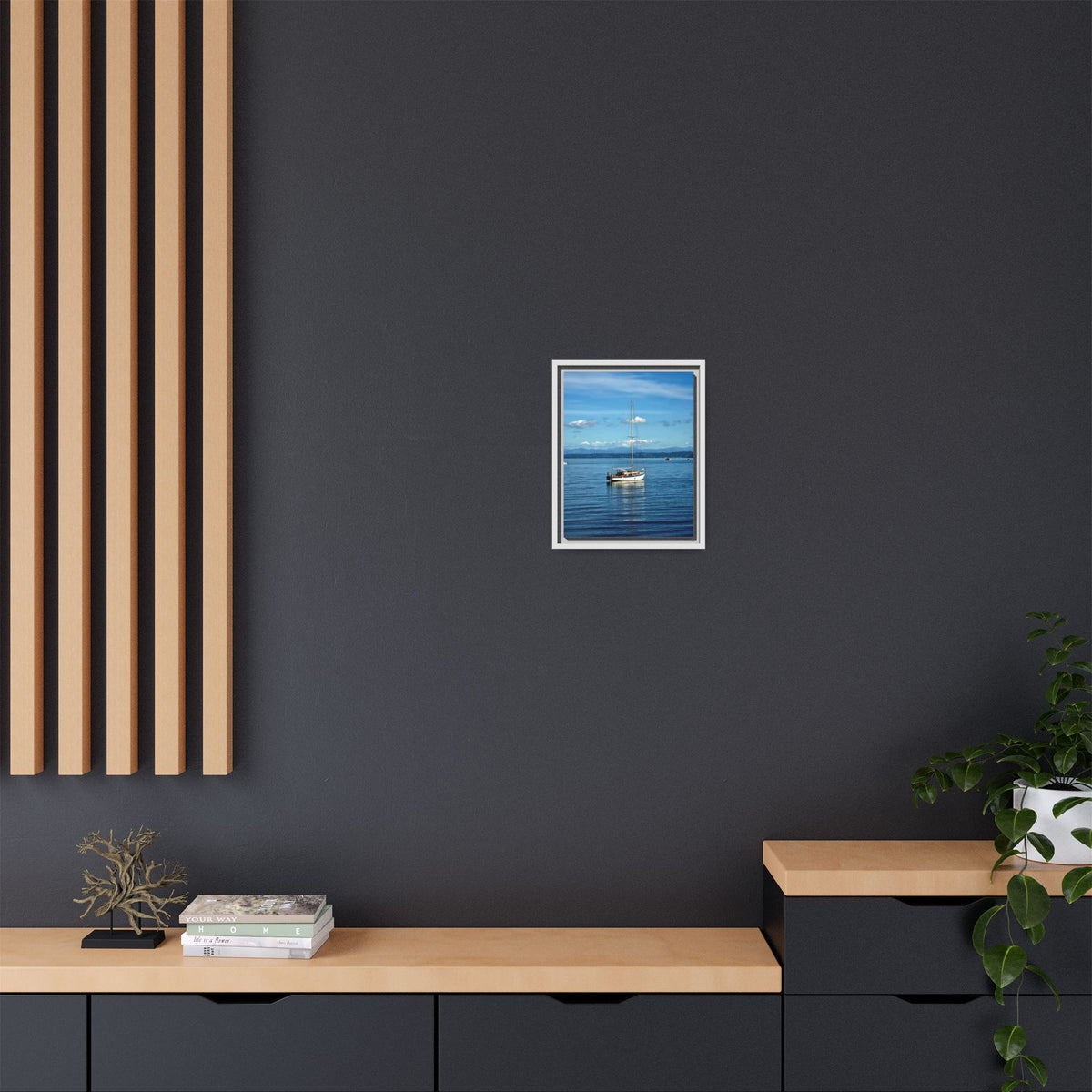 Puget Sound Solitude | Matte Canvas Print