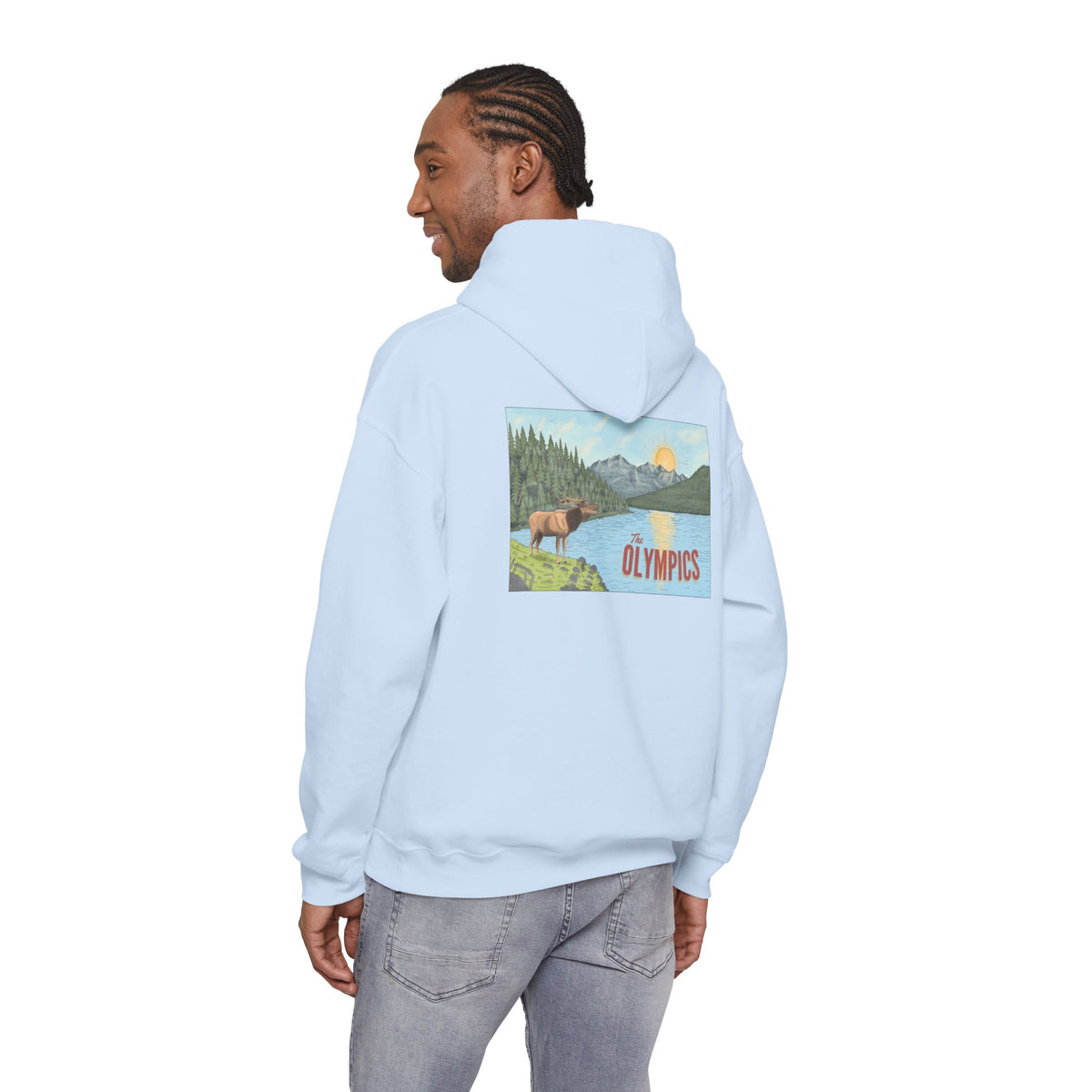 The Olympics Vintage Adventure Sweatshirt | PNW Outdoor Sweatshirt
