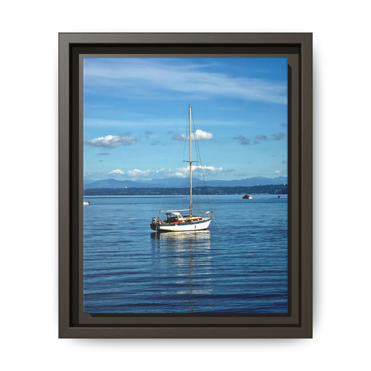 Puget Sound Solitude | Matte Canvas Print