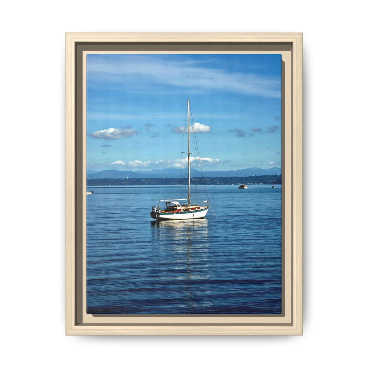 Puget Sound Solitude | Matte Canvas Print