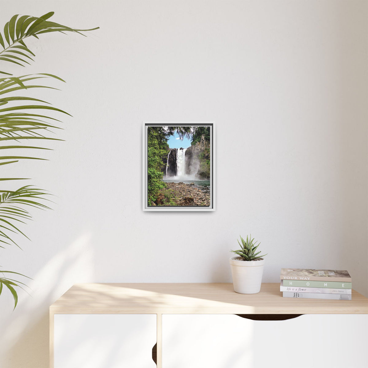 Snoqualmie Falls | Framed Matte Canvas