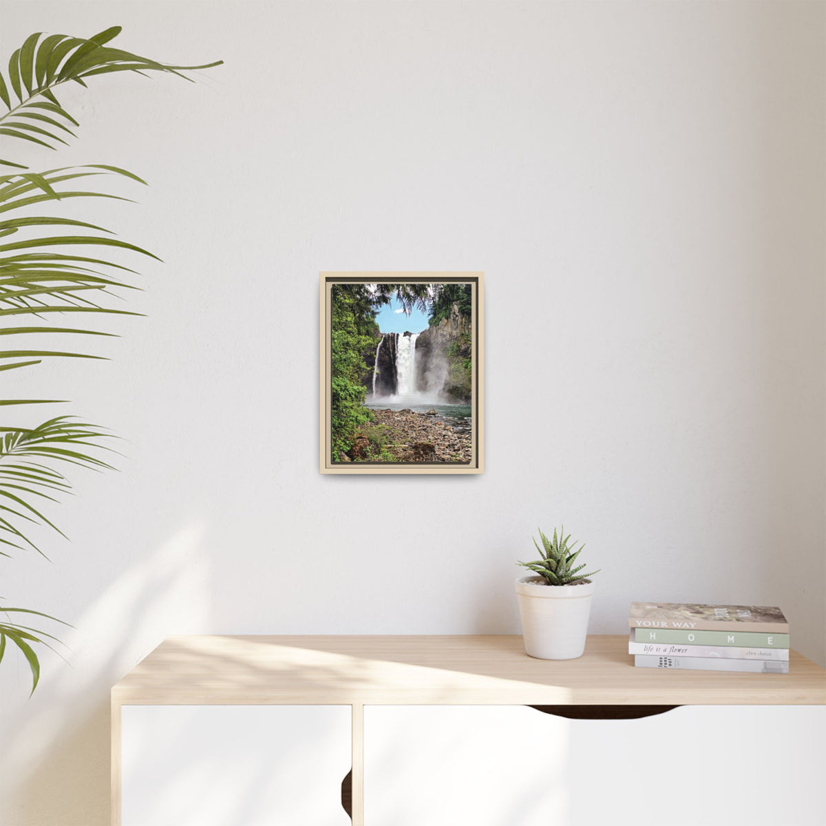 Snoqualmie Falls | Framed Matte Canvas