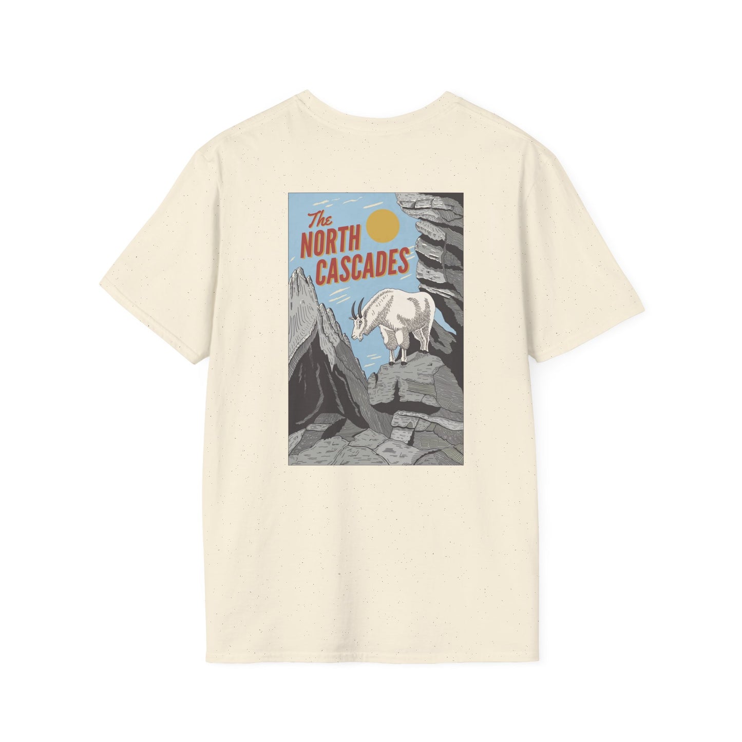 The North Cascades Vintage Graphic Tee