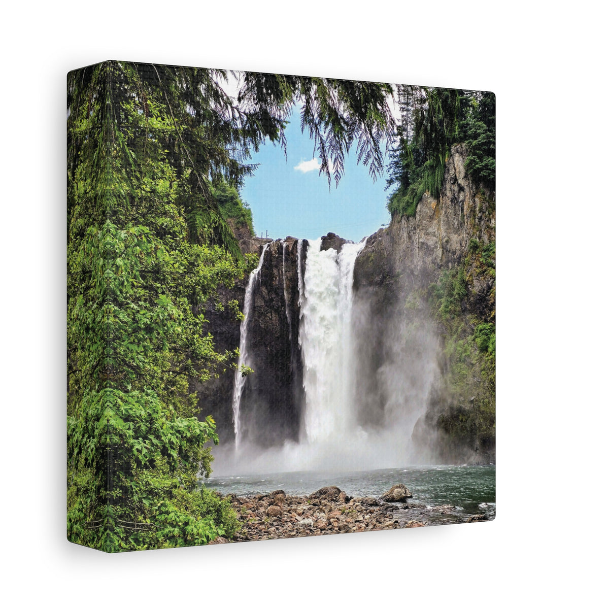 Snoqualmie Falls | Matte Canvas Print