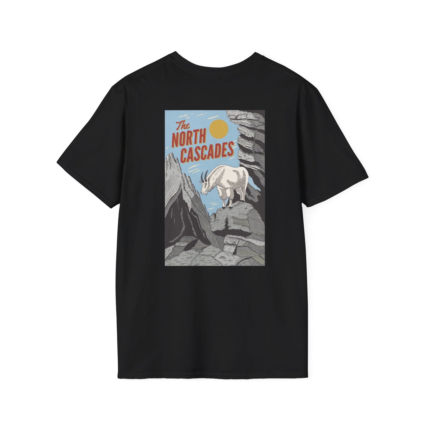 The North Cascades Vintage Graphic Tee