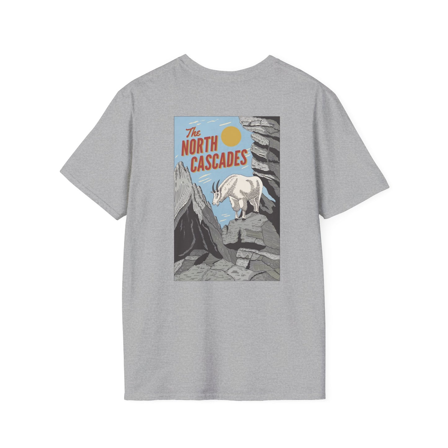 The North Cascades Vintage Graphic Tee