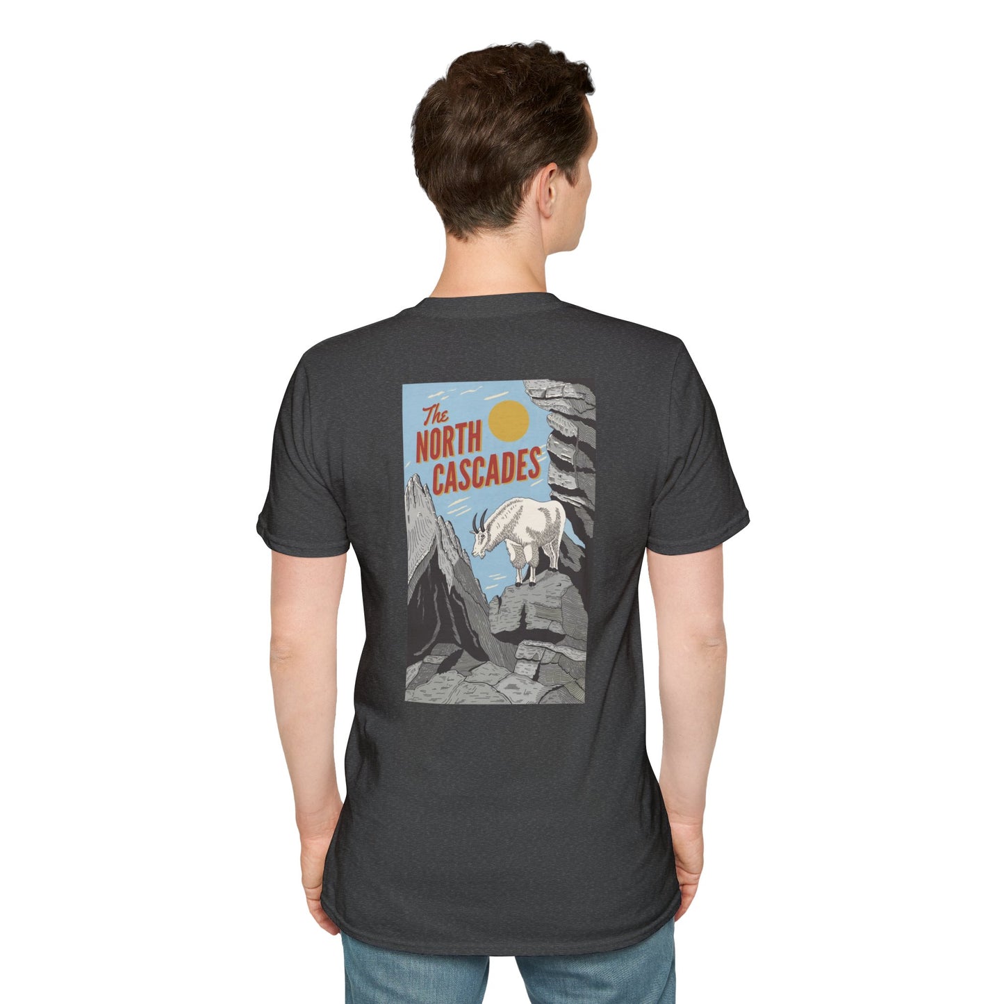 The North Cascades Vintage Graphic Tee