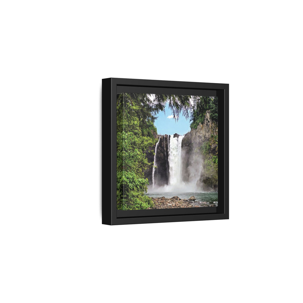 Snoqualmie Falls | Framed Matte Canvas