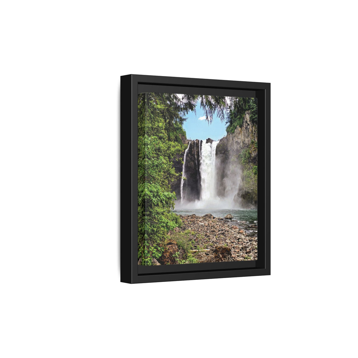 Snoqualmie Falls | Framed Matte Canvas