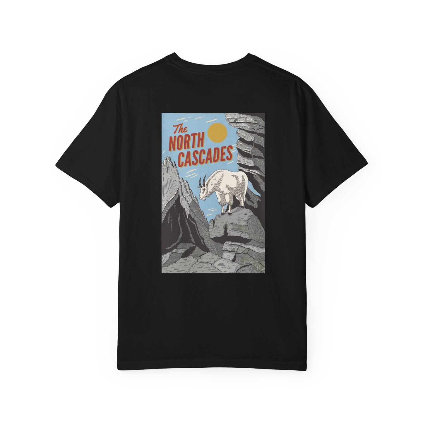 The North Cascades Vintage Graphic Tee