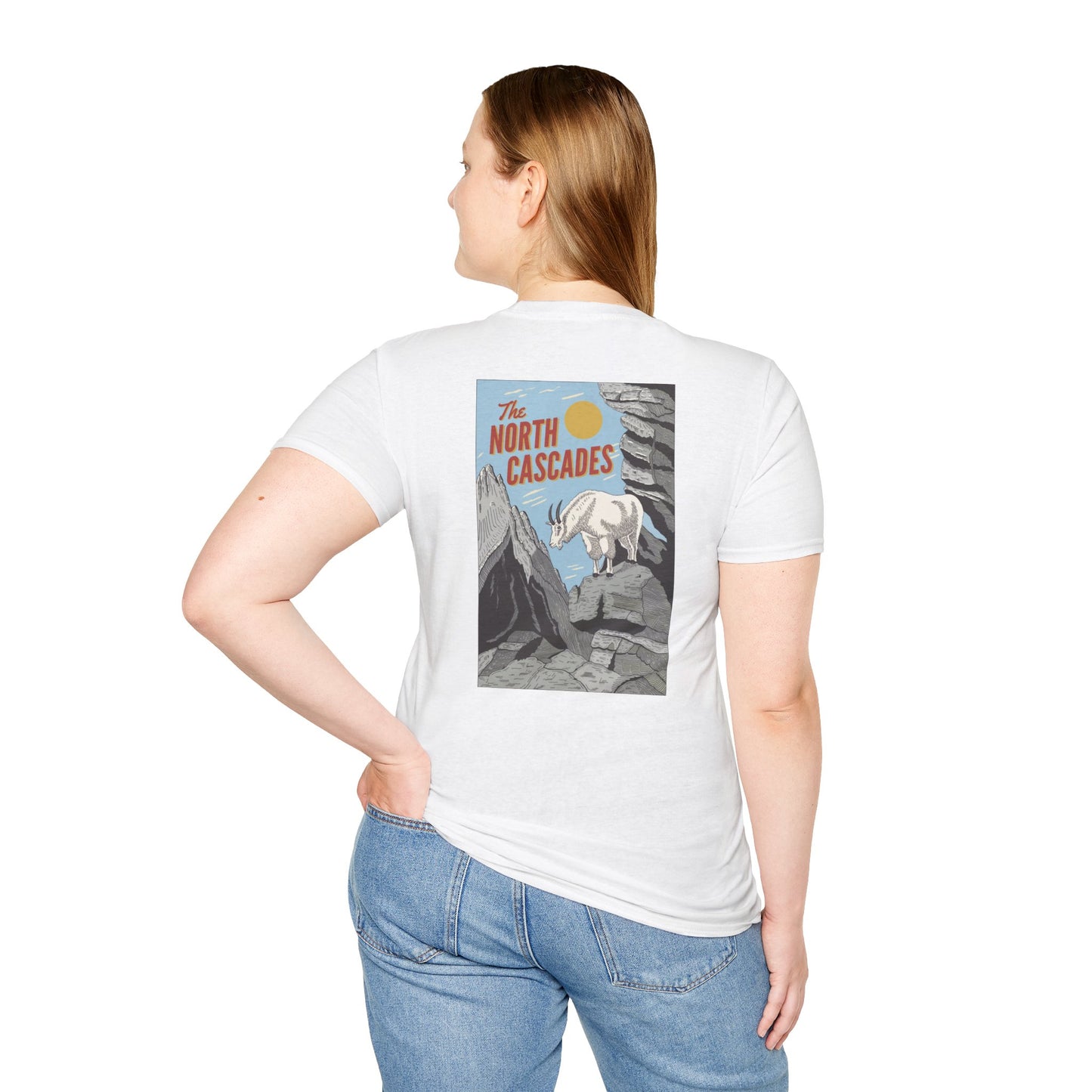 The North Cascades Vintage Graphic Tee