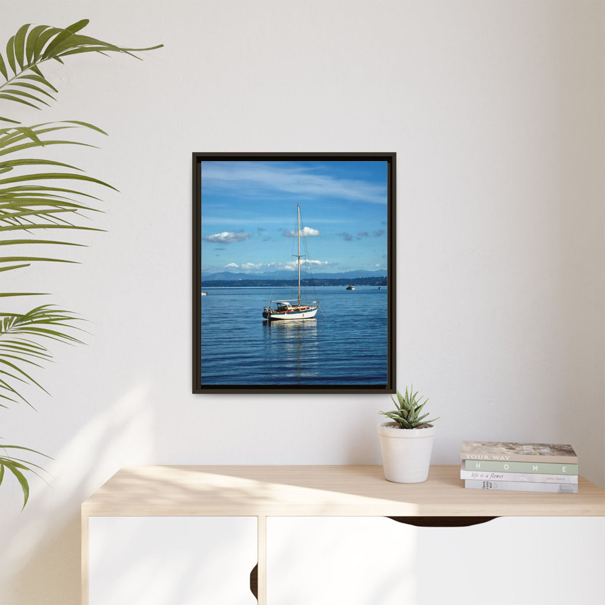 Puget Sound Solitude | Matte Canvas Print