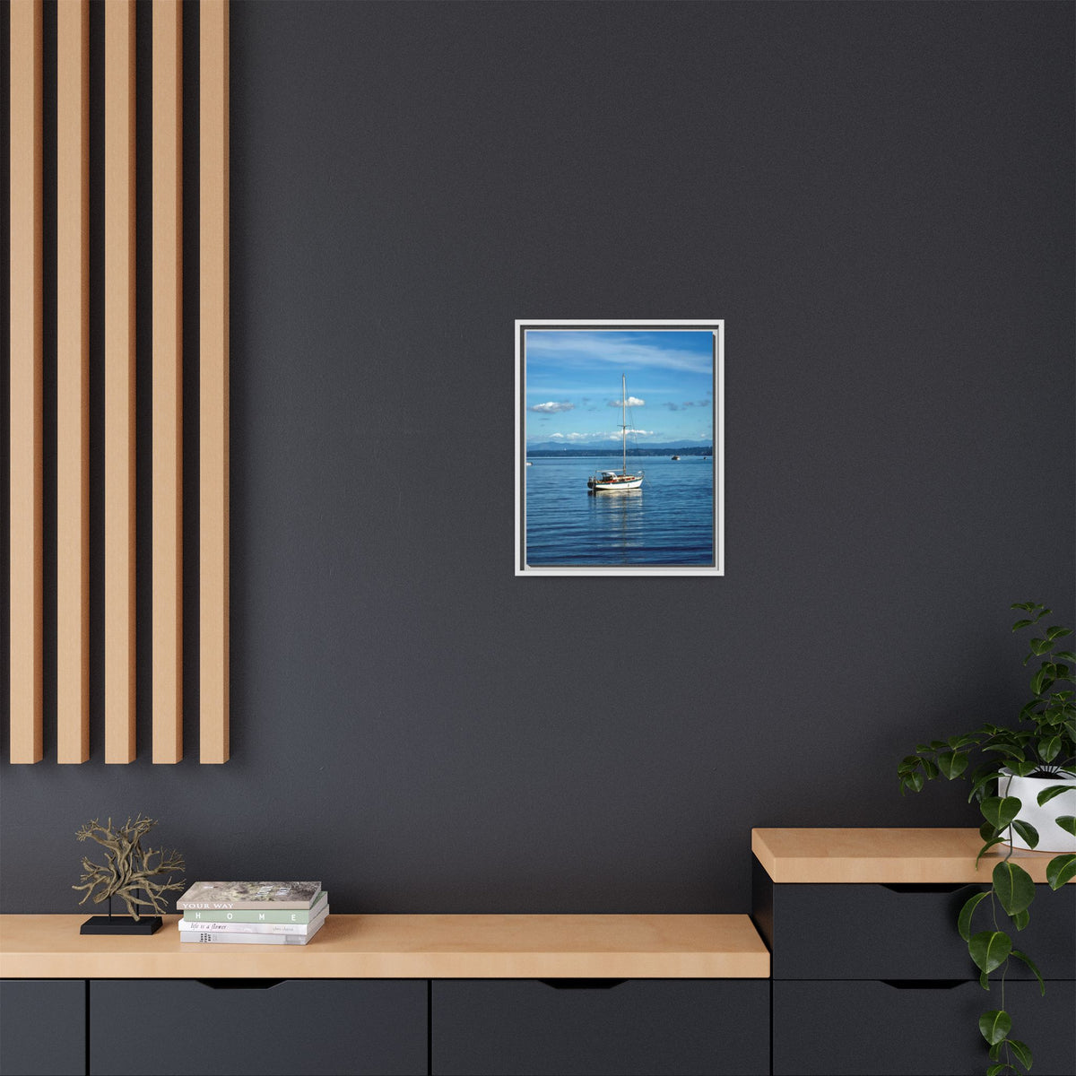Puget Sound Solitude | Matte Canvas Print