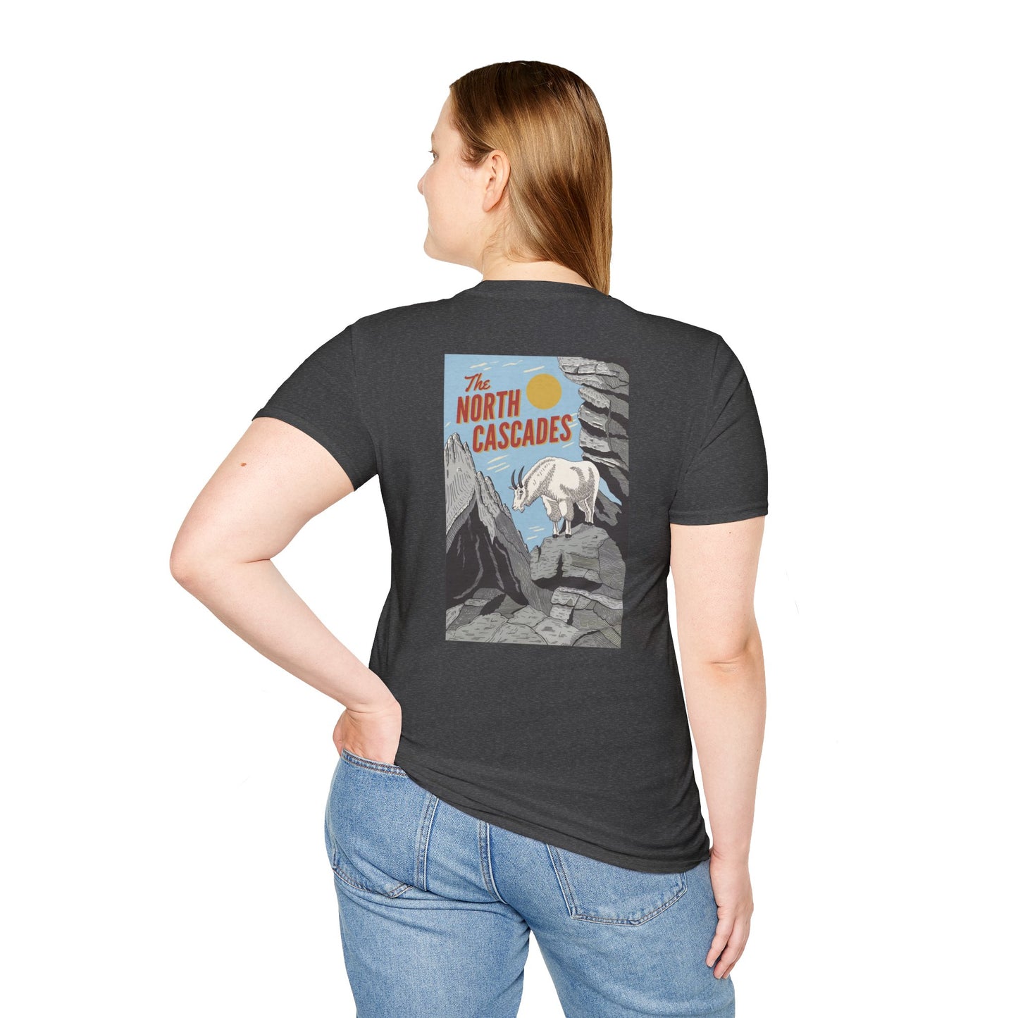The North Cascades Vintage Graphic Tee