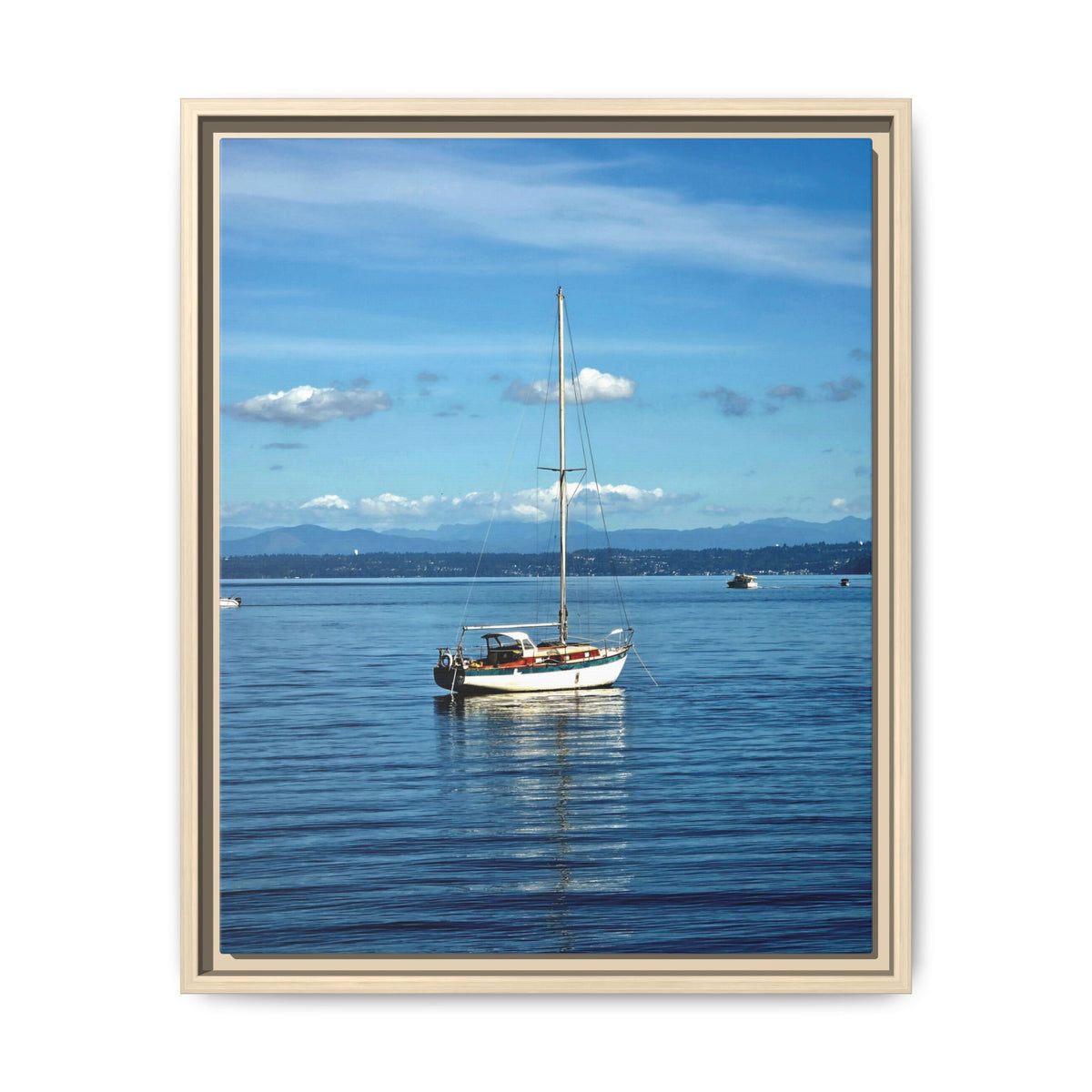 Puget Sound Solitude | Matte Canvas Print