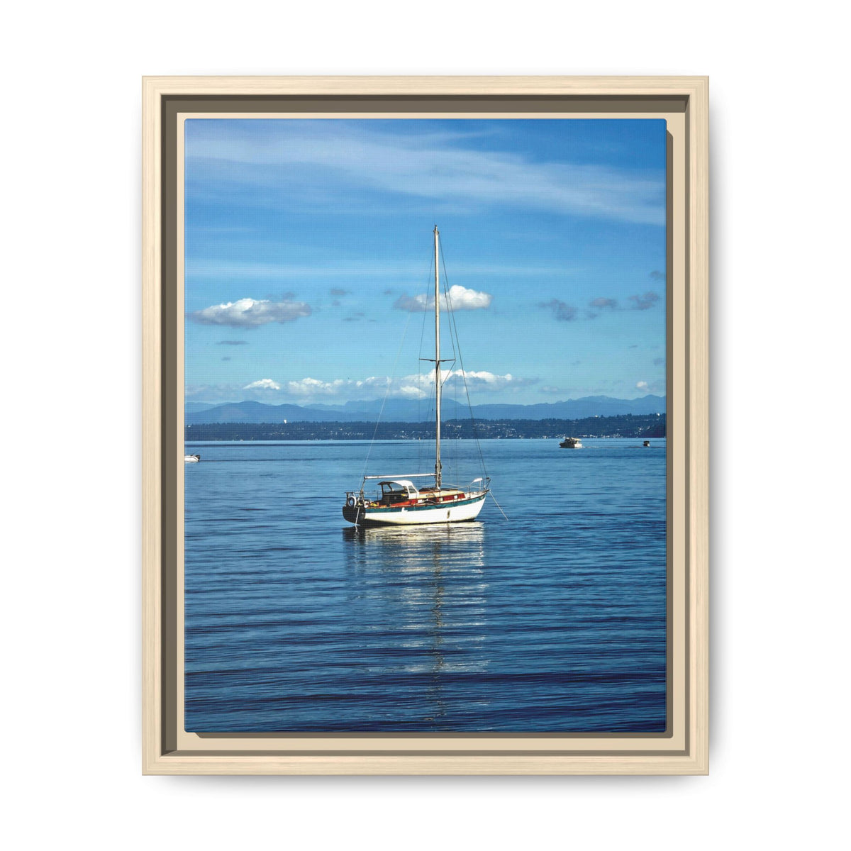 Puget Sound Solitude | Matte Canvas Print
