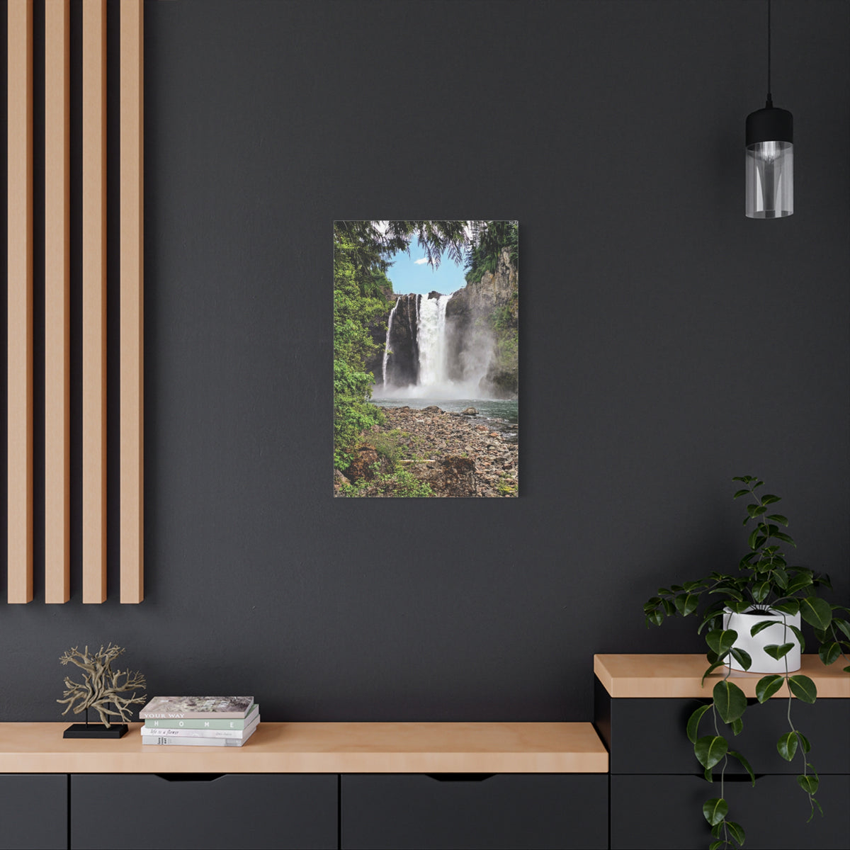Snoqualmie Falls | Matte Canvas Print