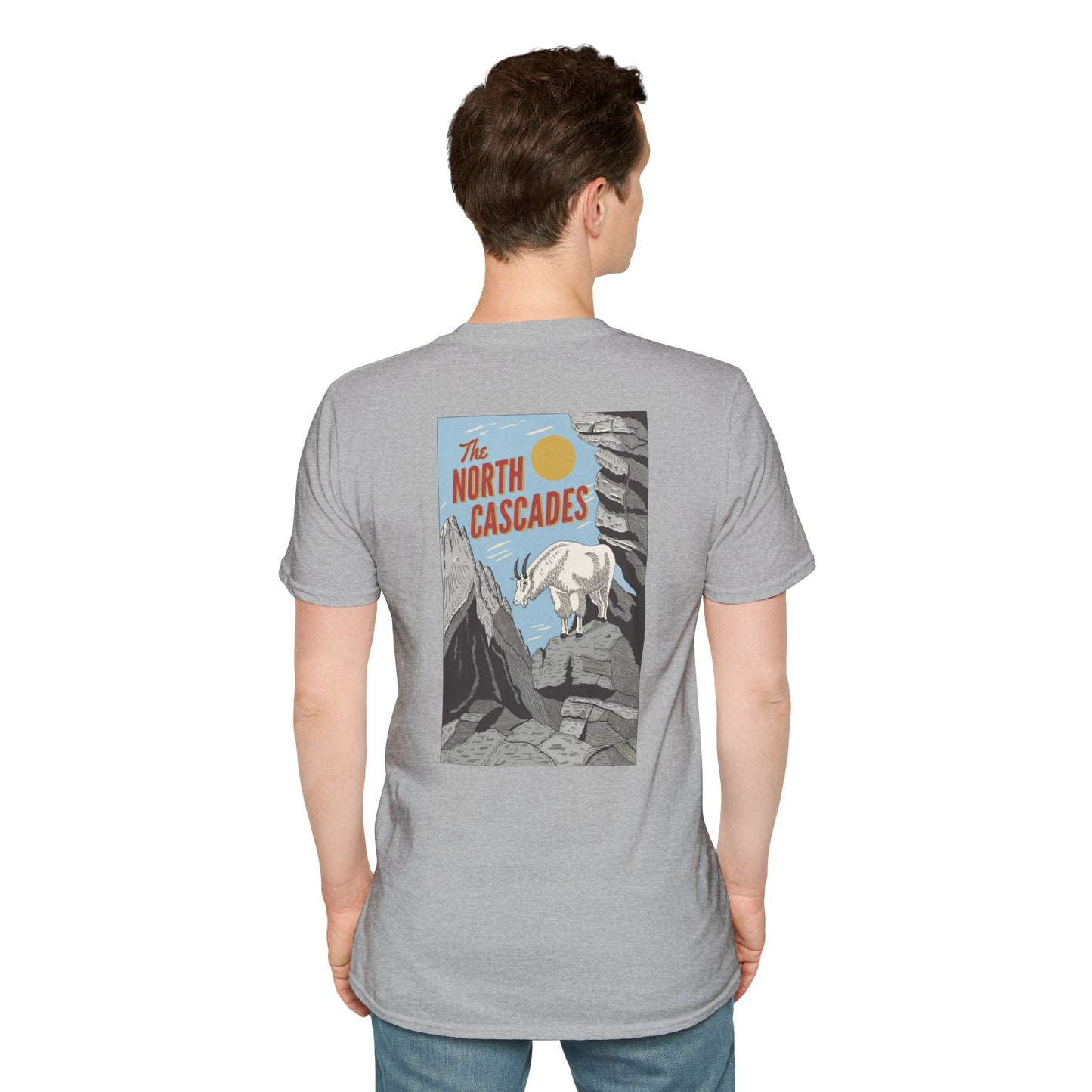 The North Cascades Vintage Graphic Tee